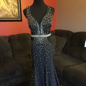 Black Jonathan Kayne evening gown, size 8